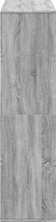 vidaXL Ράφι σε χρώμα Sonoma γκρι δρυς, 100x33x125,5 εκ.