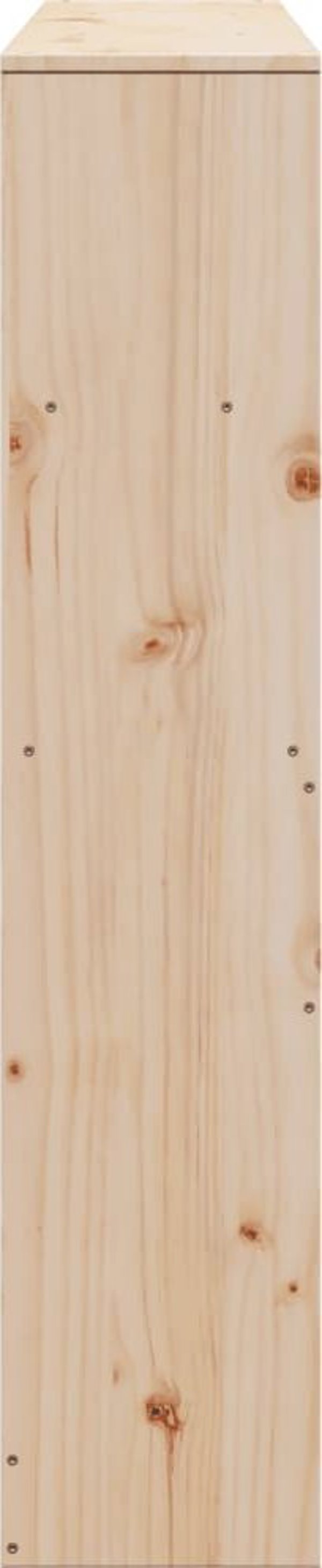 vidaXL Κεφαλάρι Κρεβατιού με Ράφια, 150 cm, Μαόξινο Ξύλο Πεύκου