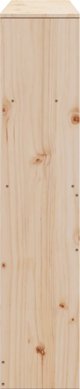 vidaXL Κεφαλάρι Κρεβατιού με Ράφια, 150 cm, Μαόξινο Ξύλο Πεύκου