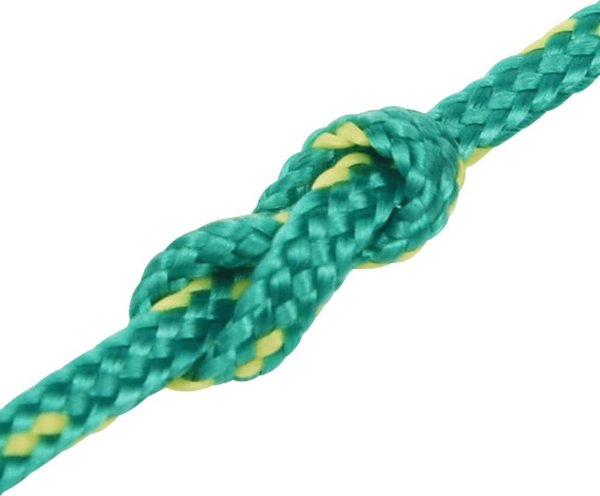 vidaXL Πράσινο ναυτικό σχοινί, 2 mm, 25 μ, πολυπροπυλένιο