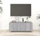 vidaXL Ζαφκίνα για Τηλεόραση, Γκρι Δρυς Sonoma, 100x35x40 cm