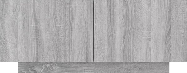 vidaXL Ζαφκίνα για Τηλεόραση, Γκρι Δρυς Sonoma, 100x35x40 cm