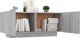 vidaXL Ζαφκίνα για Τηλεόραση, Γκρι Δρυς Sonoma, 100x35x40 cm