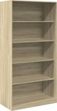 vidaXL Ντουλάπα, χρώμα δρυς σονόμα, 100x50x200 εκ., υλικό από ξύλο