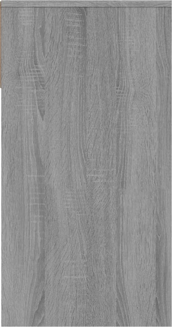 vidaXL Κονσόλα, γκρι δρυς σονόμα, 100x39x75 εκ.
