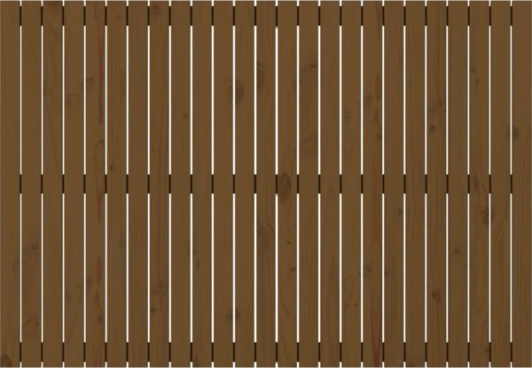 vidaXL Κεφαλάρι κρεβατιού μέλι-καφέ 159,5x3x110 cm από ξύλο πεύκου
