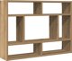vidaXL Επιτοίχιο Ράφι Τοίχου, Δρυς Artisan, 75x16x55 εκ., Συνθετικό Ξύλο