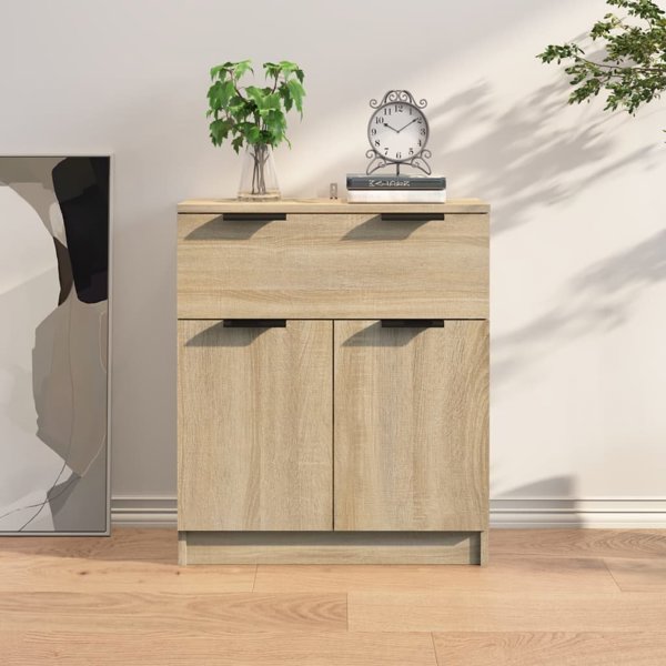 vidaXL Ντουλάπι Sonoma από δρυς, 60x30x70 cm, από υλικό ξύλου