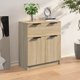 vidaXL Ντουλάπι Sonoma από δρυς, 60x30x70 cm, από υλικό ξύλου