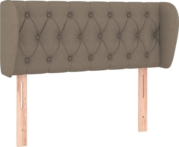 vidaXL Κεφαλάρι ακρωτήριο, ταουπέ, 93x23x78/88 εκ., υφασμάτινο