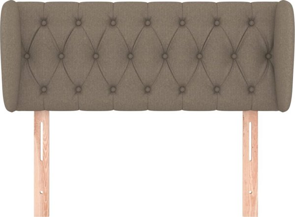 vidaXL Κεφαλάρι ακρωτήριο, ταουπέ, 93x23x78/88 εκ., υφασμάτινο