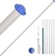 vidaXL vidaXL Flaga Wielkiej Brytanii z masztem, 6,23 m, aluminium