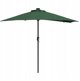 vidaXL VidaXL Parasolka ogrodowa Zielony 294 x 150 x 223 cm Poliester i Stal