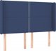 vidaXL Λύκνο Κοντινεντάλε με στρώμα, μπλε 140x190 cm, ύφασμα