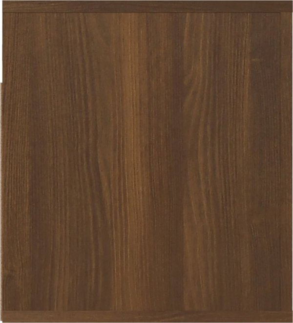 vidaXL Κρεμαστά κομοδίνα, 2 τεμ., καφέ δρυς, 50x36x40 εκ.