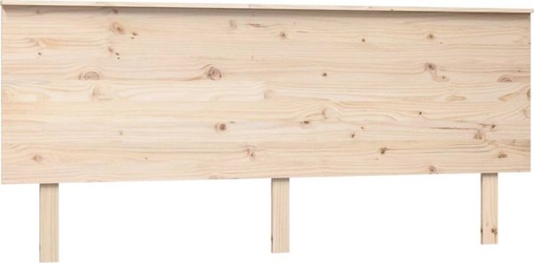 vidaXL Κεφαλάρι Κρεβατιού, 184x6x82,5 εκ, Μασίφ Πεύκο