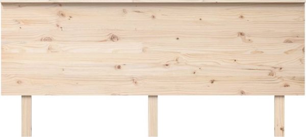 vidaXL Κεφαλάρι Κρεβατιού, 184x6x82,5 εκ, Μασίφ Πεύκο