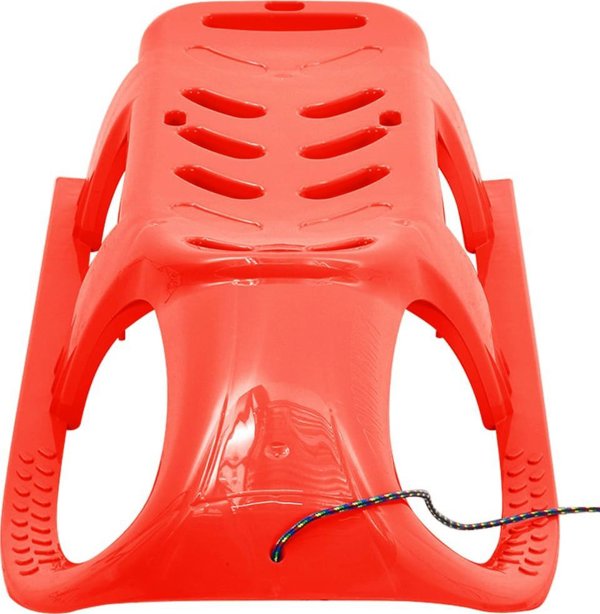 vidaXL vidaXL Sanki dla dzieci, czerwone, 102,5x40x23 cm, polipropylenowe