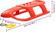 vidaXL vidaXL Sanki dla dzieci, czerwone, 102,5x40x23 cm, polipropylenowe