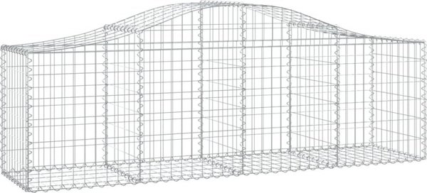 vidaXL Kosze gabionowe, 20 τεμ, 200x50x60/80 εκ, γαλβανισμένο σίδερο