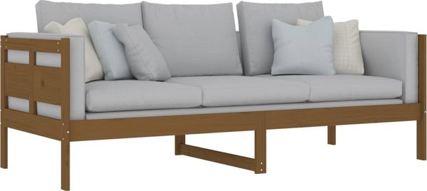 vidaXL Κρεβάτι ημέρας, κεραμιδί καφέ, από πεύκο, 80x200 cm