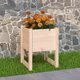 vidaXL vidaXL Donica, 40x40x52,5 cm, lite drewno sosnowe