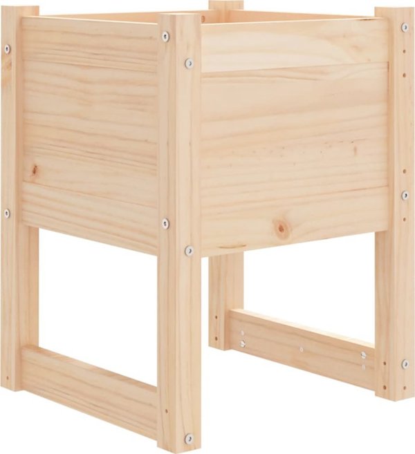vidaXL vidaXL Donica, 40x40x52,5 cm, lite drewno sosnowe