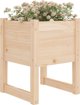 vidaXL vidaXL Donica, 40x40x52,5 cm, lite drewno sosnowe