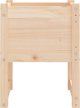 vidaXL vidaXL Donica, 40x40x52,5 cm, lite drewno sosnowe
