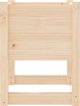 vidaXL vidaXL Donica, 40x40x52,5 cm, lite drewno sosnowe