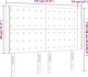 vidaXL Ζαγκλόουκ uszak μαύρο 147x16x118/128 cm από τεχνητό δέρμα