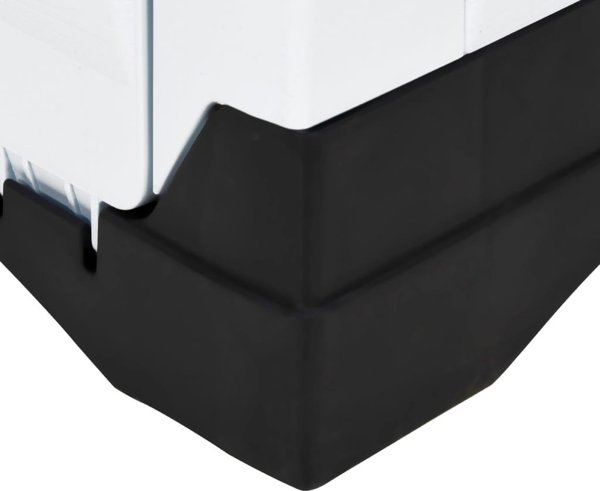 vidaXL vidaXL Buda dla psa, niebieska, 90,5x68x66 cm, polipropylen