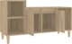 vidaXL Έπιπλο Τηλεόρασης, Sonoma Δρυς, 100x35x55 cm