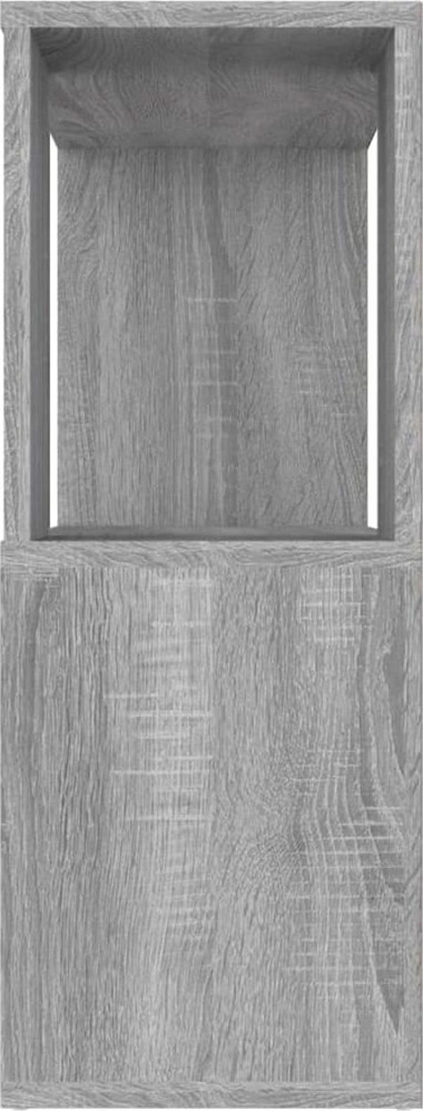 vidaXL Ράφι Βιβλίων/Χωρίσμα, Sonoma Γκρι Δρυς, 80x24x63 cm