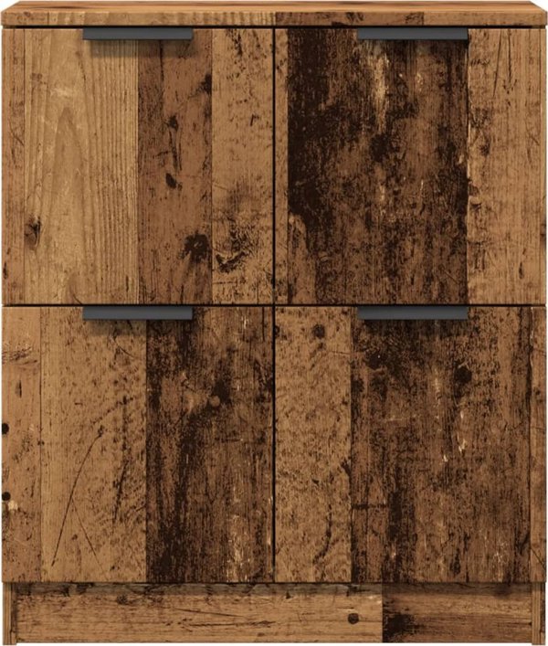vidaXL Ντουλάπι Παλαιωμένο Ξύλο 60x30x70 cm Υλικό Ξυλοπαραγωγής