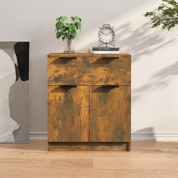 vidaXL Ντουλάπα καπνιστή δρυς 60x30x70 cm, υλικό ξύλου