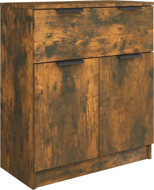 vidaXL Ντουλάπα καπνιστή δρυς 60x30x70 cm, υλικό ξύλου