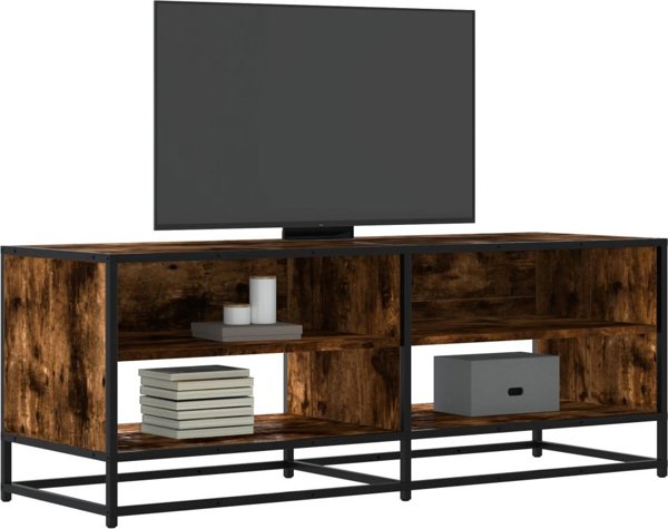 vidaXL Έπιπλο TV καπνιστή δρυς 120,5x40x46 εκ.