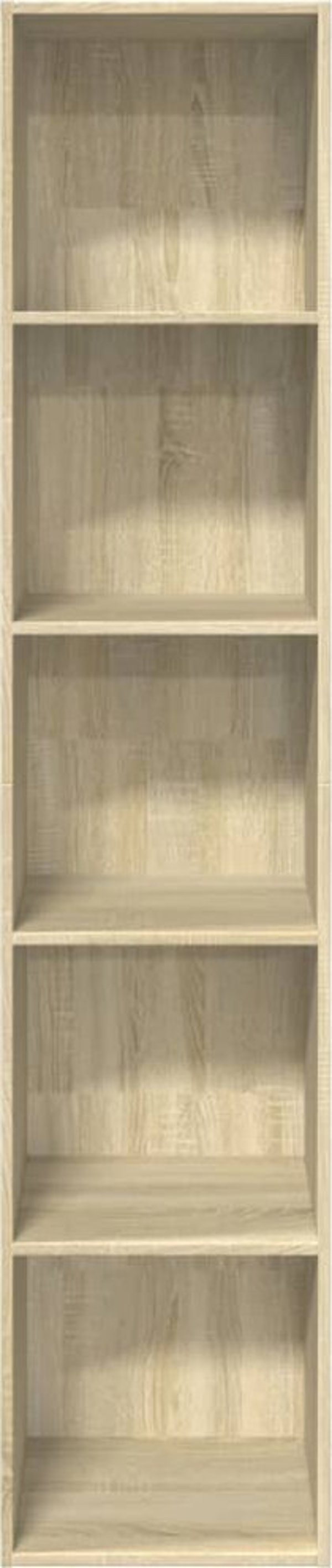 vidaXL Regal na ksiazki, dab sonoma, 40x30x189 cm