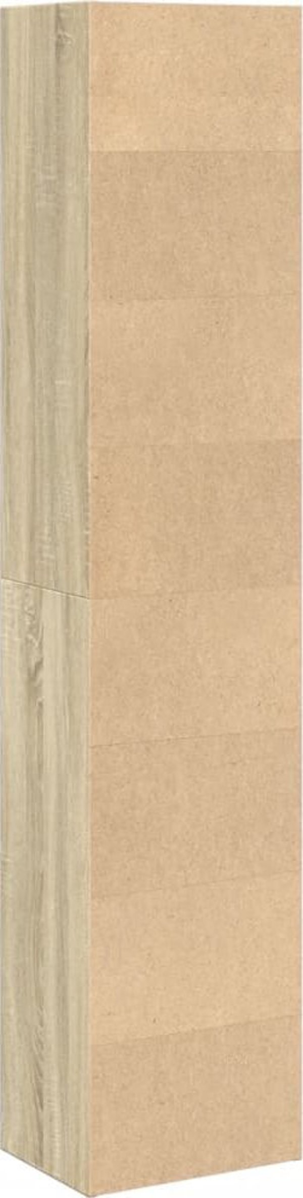 vidaXL Regal na ksiazki, dab sonoma, 40x30x189 cm