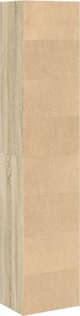 vidaXL Regal na ksiazki, dab sonoma, 40x30x189 cm