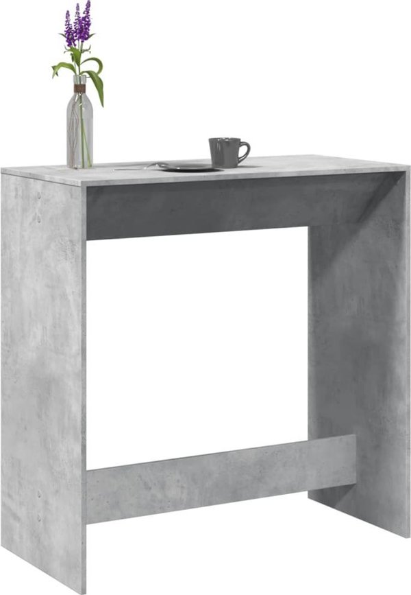 vidaXL Μπαρ Τραπέζι, Απόχρωση Στιλ Βετόν, 102x50x103,5 cm