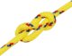 vidaXL Κίτρινο ναυτικό σχοινί 4 mm, 100 m, πολυπροπυλένιο
