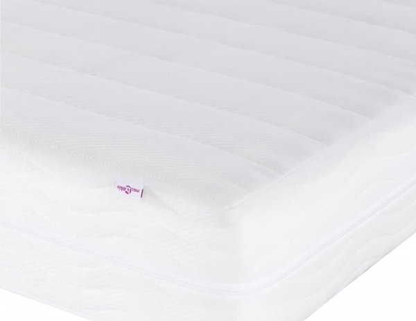 vidaXL Κρεβάτι με Στρώμα 90x190 εκ. Γκρι Τεχνητό Δέρμα