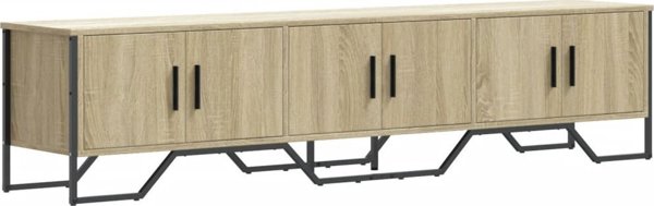 vidaXL Έπιπλο τηλεόρασης από δρυς sonoma, 180x34x41 cm, από μοριοσανίδα
