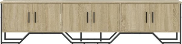 vidaXL Έπιπλο τηλεόρασης από δρυς sonoma, 180x34x41 cm, από μοριοσανίδα