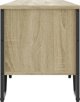 vidaXL Έπιπλο τηλεόρασης από δρυς sonoma, 180x34x41 cm, από μοριοσανίδα