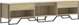 vidaXL Έπιπλο τηλεόρασης από δρυς sonoma, 180x34x41 cm, από μοριοσανίδα