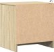 vidaXL Szafki nocne z LED, 2 sztuki, dab sonoma, material drewnopochodny