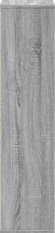 vidaXL Ράφι Γκρι Sonoma Δρυς 50x25x105 cm Ξυλοπολυτό Υλικό